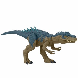 マテル ジュラシックワールド(JURASSIC WORLD) バトルアクション! ほえるアロサウルス 恐竜 おもちゃ 全長:約44.1cm 4才~ HRX50