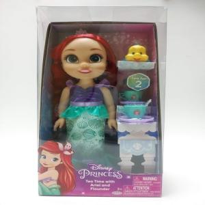 [DISNEY] ディズニープリンセス トドラードール ティータイム アリエル  フランダー お人形＋アクセサリーセット リトル・マーメイド