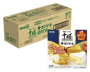 明治北海道十勝カマンベールチーズ切れてるタイプ 90g×9個 クール便
