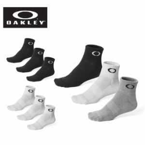 オークリー OAKLEY 3足組ソックス メンズ 3P SOCK 93238JP run