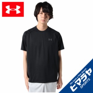 アンダーアーマー Tシャツ 半袖 メンズ UAテック ショートスリーブ Tシャツ 1358553-001 UNDER ARMOUR  【メール便可】 sw 