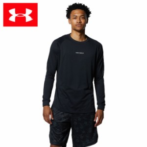 アンダーアーマー バスケットボール 長袖シャツ メンズ UAロングショット ロングスリーブ Tシャツ 1.5 1368856-001 UNDER ARMOUR 【メー