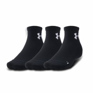 アンダーアーマー バスケットボール パックソックス メンズ レディース UAローソックス 3足セット 1371937-001 UNDER ARMOUR sc