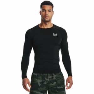 アンダーアーマー ア メンズ UAヒートギアアーマー ロングスリーブ シャツ トレーニング MEN 1361524-001 UNDER ARMOUR  【メール便可】 