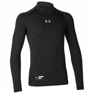 アンダーアーマー 野球 アンダーシャツ 長袖 ジュニア UAユース ヒートギアアーマー モック 1358651-001 UNDER ARMOUR 【メール便可】 bb