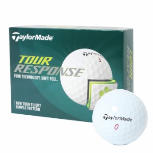 テーラーメイド(TaylorMade) ツアーレスポンス TM22 Tour Response 2022 ゴルフボール 1ダース 12個入 WHITE  od