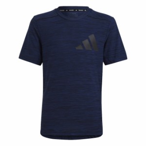 アディダス Tシャツ 半袖 ジュニア AEROREADY ヘザー 半袖Tシャツ IA4616 EBO99 adidas 【メール便可】 sw 