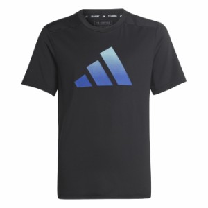 アディダス Tシャツ 半袖 ジュニア トレイン アイコン AEROREADY ロゴ半袖Tシャツ HR5924 EBP00 adidas 【メール便可】 sw