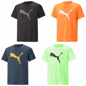 プーマ Tシャツ 半袖 ジュニア キッズ ボーイズ ACTIVE SPORTS ポリ キャット 半袖 Tシャツ 675826 PUMA 【メール便可】 sw 