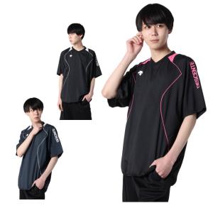 【メール便送料無料】デサント DESCENTE バレーボールウェア ピステ 半袖 メンズ 定番 プラクティス DVB-3322B 