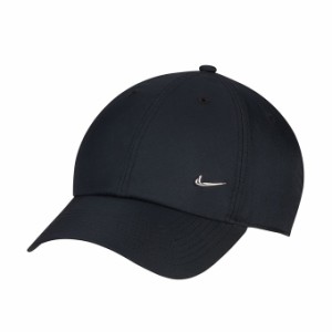 ナイキ 帽子 キャップ メンズ レディース クラブ メタル スウッシュ キャップ FB5372-010 NIKE sw