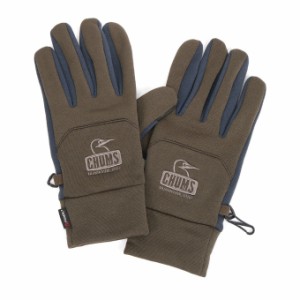 チャムス CHUMS ポーラテックパワーストレッチグローブ Polartec Power Stretch Glove CH09-1310 Khaki/Charcoal【メール便可】 od