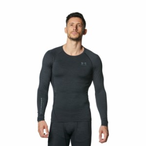 アンダーアーマー メンズ UAコールドギアアーマー コンプレッション ツイスト クルー シャツ 1381354-001 UNDER ARMOUR 【メール便可】 o