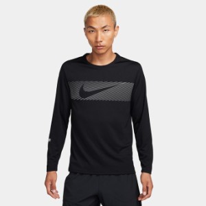 ナイキ Tシャツ 長袖 メンズ マイラー FLA  トップ FB8553-010 NIKE 【メール便可】 run