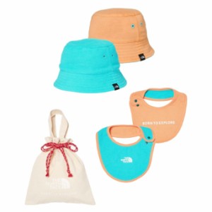 ザ・ノース・フェイス スタイ セット ジュニア ハット＆ビブセット Baby Hat&Bib Set NNB02211 GA ノースフェイス THE NORTH FACE od