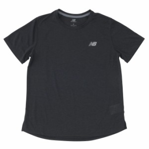 ニューバランス ランニングウェア Tシャツ 半袖 レディース Athletics ショートスリーブTシャツ WT41253 BKH new balance 【メール便可】