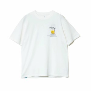 ゴースローキャラバン Go Slow Caravan Tシャツ 半袖 メンズ レディース 猫と麦酒TEE~無限麦酒~ 322607 000 【メール便可】 od