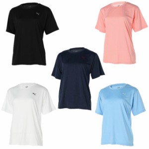 プーマ Tシャツ 半袖 レディース STANDARD ワンポ半袖機能T 525183 PUMA 【メール便可】 sw 