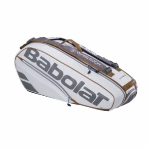 バボラ Babolat テニス バドミントン ラケットバッグ 6本用 メンズ レディース RH6 Pure Wimbledon ウィンブルドン 751230 rkt