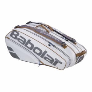 バボラ Babolat テニス バドミントン ラケットバッグ 9本用 メンズ レディース RH9 Pure Wimbledon ウィンブルドン 751229 rkt