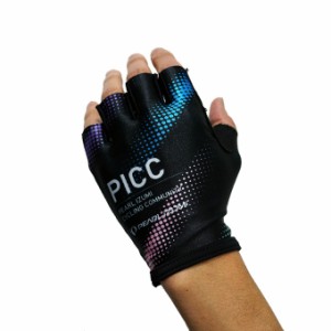 PICC 自転車 PICCグローブ PICC22 指切りグローブ 手袋 パッド入り 【メール便可】 od ‥