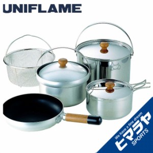 ユニフレーム UNIFLAME 調理器具セット　鍋　フライパン fan5 Duo 660256 od