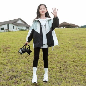 ジャケット キッズ 子供服 女の子 男の子 パーカー フード付き ベビー服 アウター コート 春秋 トップス 上着 子ども服 トレンチコート 