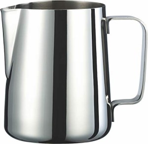 メリタ Melitta コーヒー ミルクピッチャー ミルクジャグ ステンレス製 600ml ラテアート シルバー TIAMO HC7020