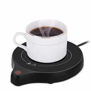 PGVAVA カップウォーマー カップヒーター オフィス用コーヒーウォーマー 電気酒燗器 お茶を沸かす 差し湯 重力センサーでオン/オフに自動