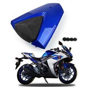 ruce & Shark(ブルース・サメ) ヤマハ YZF R25 YZF-R3 MT-03 2013-2021用 リア シート カウル ブルー