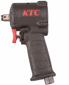 京都機械工具(KTC) 12.7sq エアインパクトレンチ（フラットノーズタイプ） JAP418 コンパクト＆ハイパワー 本体: 奥行17.6cm 本体: 高さ6