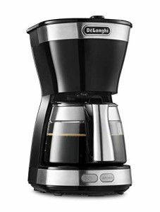 デロンギ(DeLonghi) ドリップコーヒーメーカー ブラック アクティブシリーズ [5杯用] ICM12011J-BK