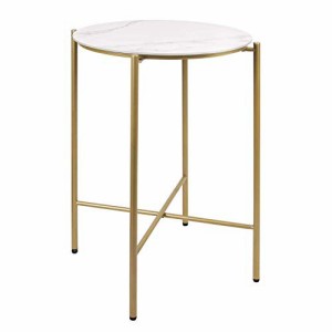 MONCOT サイドテーブル ベッドサイドテーブル 大理石色のテーブル 簡易テーブル 小型テーブル イドテーブル ソファサイドテーブル テーブ