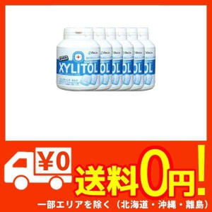 【オーラルケア】【歯科専用】キシリトールガム　ボトルタイプ　９０粒入り（１５３ｇ）×６個　クリアミント