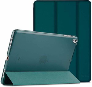 【送料無料】iPad Pro 12.9 2017/2015 ケース(旧モデル第1と2世代) スマート 超スリム 軽量 スタンド 保護ケース 半透明フロスト バック