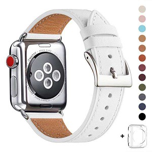 【送料無料】コンパチブル Apple Watch バンド,は本革レザーを使い、iWatch Series4/3/2/1、Sport、Edition向けのバンド交換ストラップで