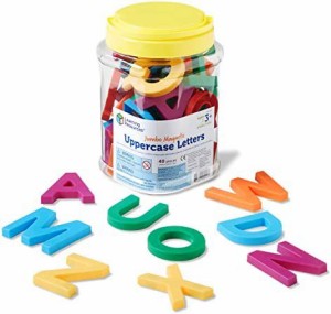 【送料無料】Jumbo Magnetic Uppercase Letters 【知育玩具 英語教材】 ジャンボマグネット アルファベット大文字 正規品