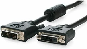 StarTech.com DVI-Dシングルリンクモニター延長ケーブル 3m DVI-D(19ピン)オス - DVI-D(25ピン)メス 1920x1200 ブラック DVIDSMF10