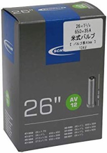 SCHWALBE(シュワルベ) 【正規品】26×1 3/8,650×35A用チューブ 米式 40?oバルブ 12AV