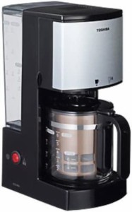 TOSHIBA コーヒーメーカー ブラック HCD-6MJ(K)