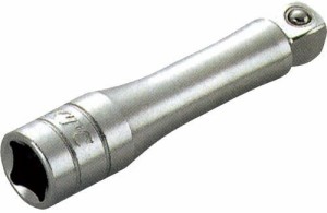 京都機械工具(KTC) 9.5mm (3/8インチ) 首振りエクステンションバー150mm BE3150JW