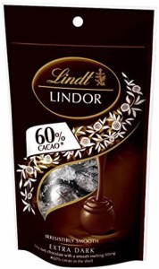 リンツ(Lindt) リンドール・エキストラビターパック 5粒入り(60g)×4個