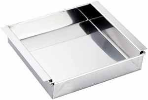 遠藤商事 業務用 玉子豆腐器 30cm 関東型 本体18-8ステンレス 日本製 ATM07030