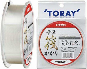 東レ(TORAY) フロロカーボンライン トヨフロン チヌ筏かかり春夏秋冬 120m ナチュラル