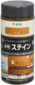 アサヒペン 水性ステイン オーク 300ML