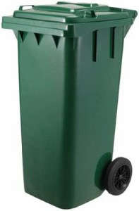 ダルトン(Dulton) ゴミ箱 プラスチック トラッシュカン グリーン 120Lサイズ PLASTIC TRASH CAN GREEN PT120GN