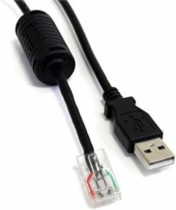 StarTech.com APC UPS専用USBケーブル 1.8m USB A (オス) - RJ-45 (オス) AP9827代替ケーブル USBUPS06