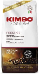 キンボ(KIMBO)コーヒー豆 エスプレッソ イタリア(ミディアムロースト アラビカ70% ロブスタ30%)プレステージ 1kg