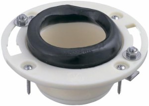 SANEI トイレ部品 床フランジ 大便器用 VP・VUパイプ兼用 呼び100用 H80-8-100