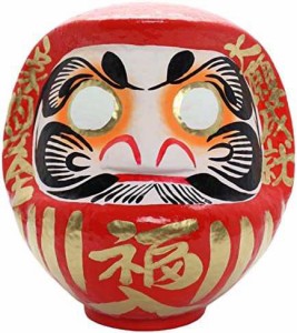 高崎だるま 福だるま10号 赤 「家内安全・大願成就」 28x26x30cm daruma-fuku10sc